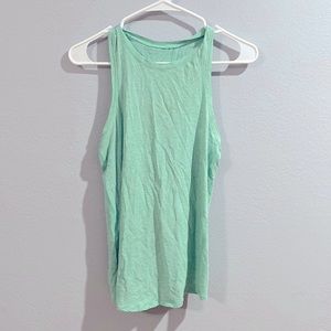 Lululemon open back high neck tank top